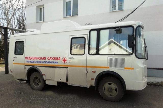 В Белинском районе будет работать передвижной флюорограф.